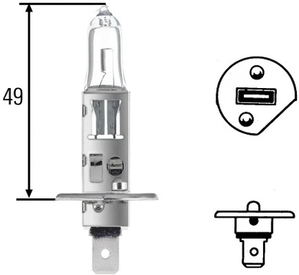 Hõõgpirn HELLA 8GH 002 089-153