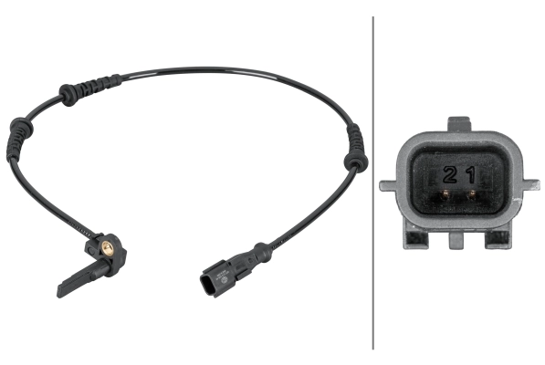 Andur, rattapöörete arv HELLA 6PU 012 806-941