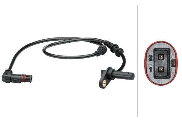 Andur, rattapöörete arv HELLA 6PU 012 679-491