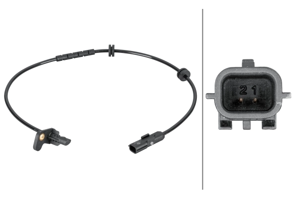 Andur, rattapöörete arv HELLA 6PU 012 806-871