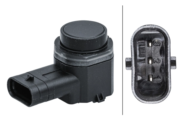Sensor, parkimisabi HELLA 6PX 358 141-341