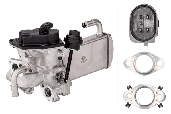 EGR-moodul HELLA 6NU 358 167-041