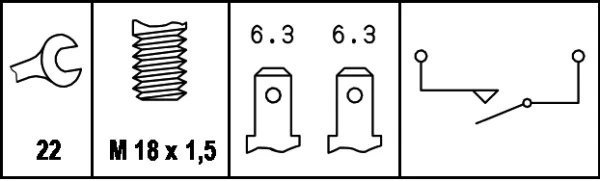 Lüliti, tagurdustuli HELLA 6ZF 003 272-011