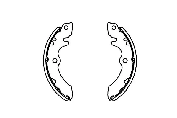 Piduriklotside komplekt KAVO PARTS KBS-8915