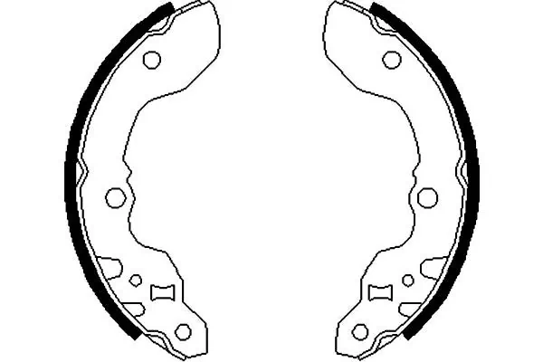 Piduriklotside komplekt KAVO PARTS KBS-8920
