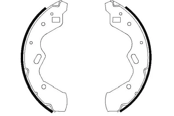 Piduriklotside komplekt KAVO PARTS KBS-5412