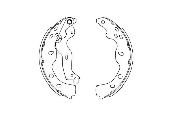 Piduriklotside komplekt KAVO PARTS KBS-8914