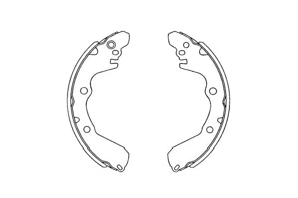 Piduriklotside komplekt KAVO PARTS KBS-6405