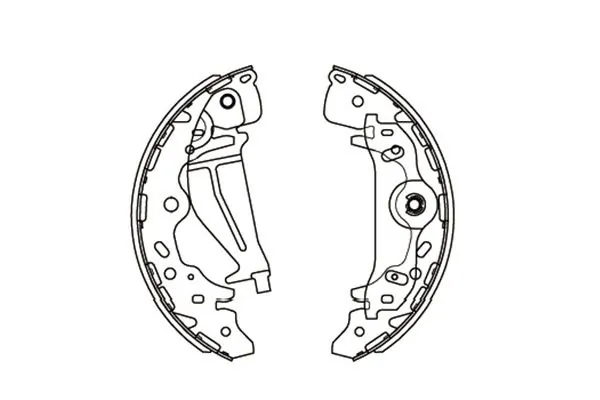 Piduriklotside komplekt KAVO PARTS KBS-3405