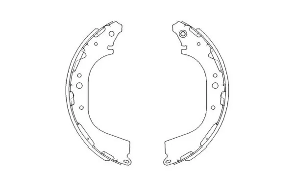 Piduriklotside komplekt KAVO PARTS KBS-7411