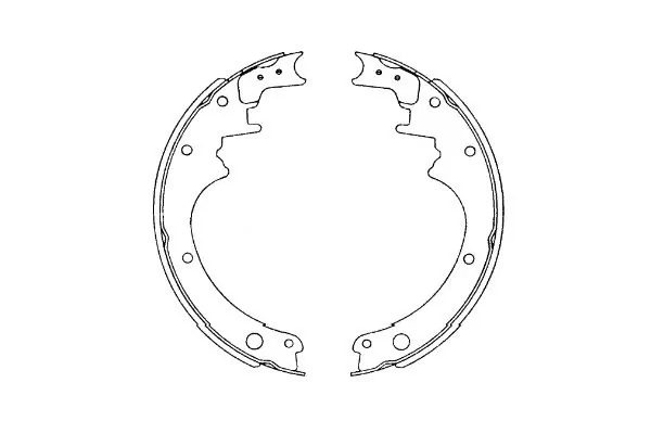 Piduriklotside komplekt KAVO PARTS KBS-7426