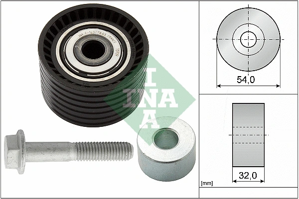 Seade-/juhtrull, hammasrihm Schaeffler INA 532 0654 10