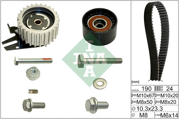 Hammasrihma komplekt Schaeffler INA 530 0624 10