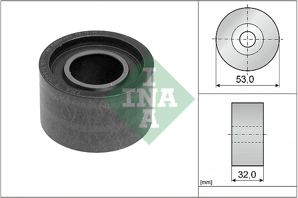 Seade-/juhtrull, hammasrihm Schaeffler INA 532 0225 10