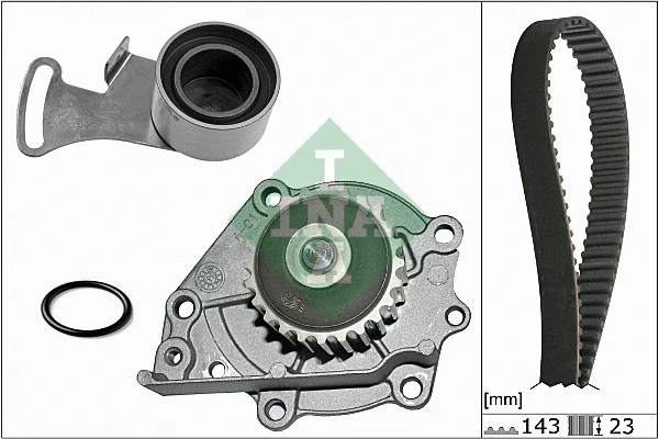 Veepump + hammasrihmakomplekt Schaeffler INA 530 0242 30