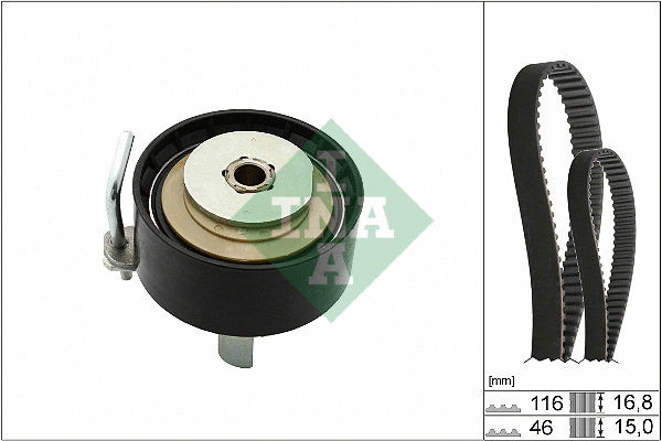 Hammasrihma komplekt Schaeffler INA 530 0763 10