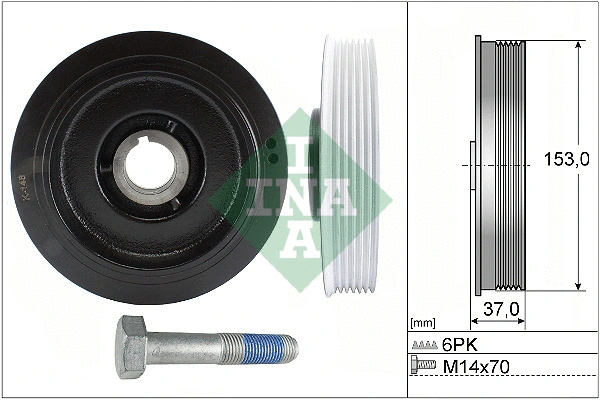 rihmratta komplekt, väntvõll Schaeffler INA 544 0058 20