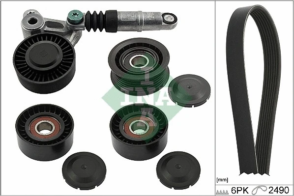 Soonrihmakomplekt Schaeffler INA 529 0209 10