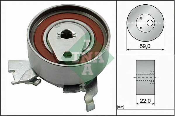 Pingutusrull, Hammasrihm Schaeffler INA 531 0273 30