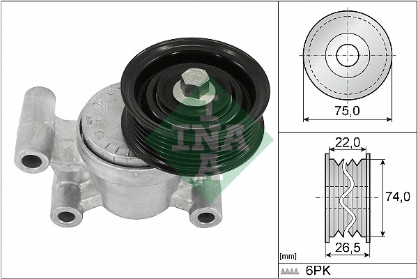 Rihmapinguti, soonrihm Schaeffler INA 534 0293 10