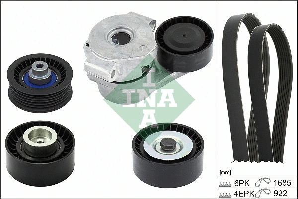 Soonrihmakomplekt Schaeffler INA 529 0526 10