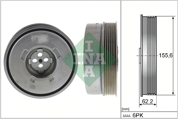 Rihmaratas, väntvõll Schaeffler INA 544 0501 10
