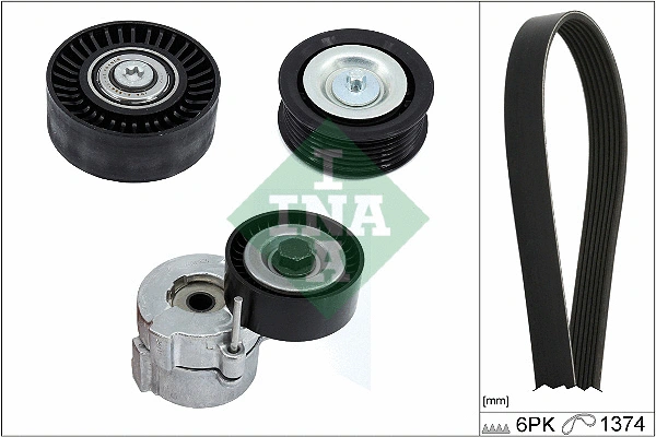 Soonrihmakomplekt Schaeffler INA 529 0417 10