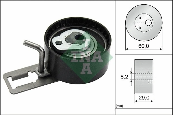 Pingutusrull, Hammasrihm Schaeffler INA 531 0850 10