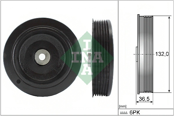 Rihmaratas, väntvõll Schaeffler INA 544 0007 10