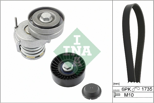 Soonrihmakomplekt Schaeffler INA 529 0505 10