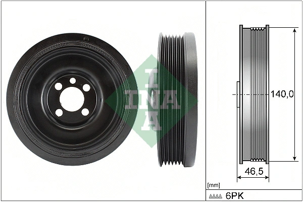 Rihmaratas, väntvõll Schaeffler INA 544 0138 10