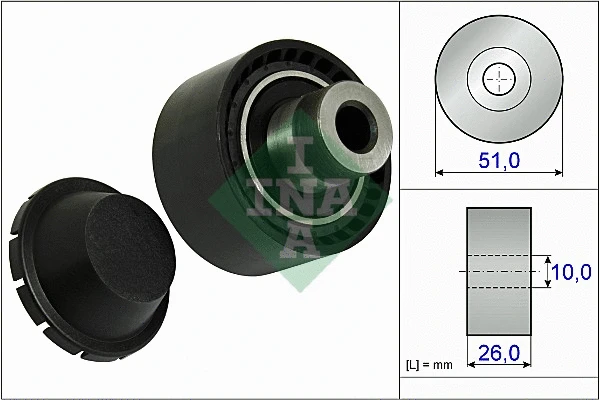 Seade-/juhtrull, soonrihm Schaeffler INA 532 0334 10