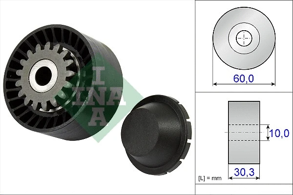 Pingutusrull, soonrihm Schaeffler INA 531 0811 10