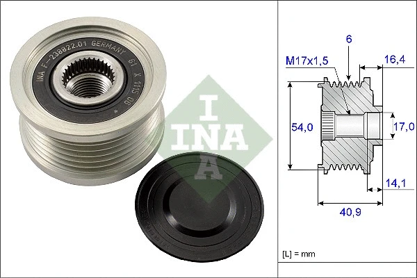 Generaatori vabakäik Schaeffler INA 535 0112 10