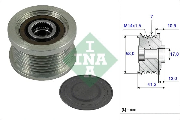 Generaatori vabakäik Schaeffler INA 535 0232 10