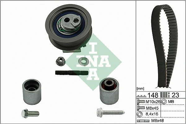 Hammasrihma komplekt Schaeffler INA 530 0445 10