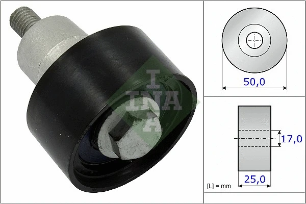 Seade-/juhtrull, hammasrihm Schaeffler INA 532 0753 10