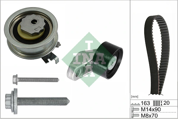 Hammasrihma komplekt Schaeffler INA 530 0846 10