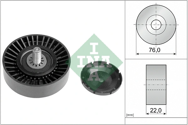 Seade-/juhtrull, soonrihm Schaeffler INA 532 0323 10