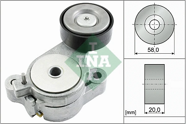 Rihmapinguti, soonrihm Schaeffler INA 534 0396 10