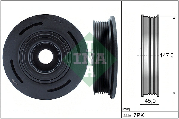 Rihmaratas, väntvõll Schaeffler INA 544 0098 10