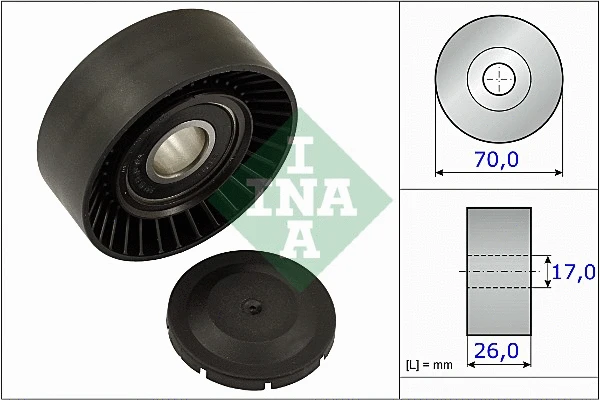 Pingutusrull, soonrihm Schaeffler INA 531 0891 10