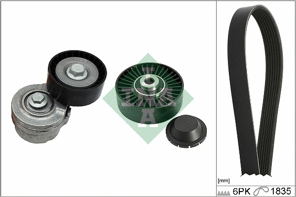 Soonrihmakomplekt Schaeffler INA 529 0498 10