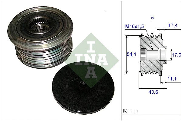 Generaatori vabakäik Schaeffler INA 535 0089 10