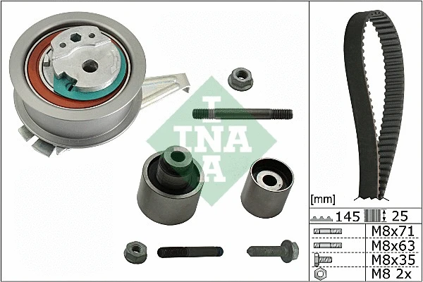 Hammasrihma komplekt Schaeffler INA 530 0699 10