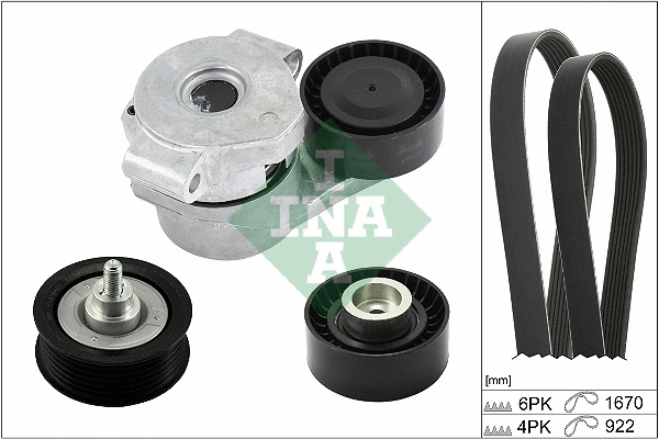 Soonrihmakomplekt Schaeffler INA 529 0301 10