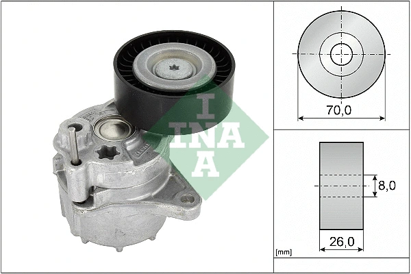 Rihmapinguti, soonrihm Schaeffler INA 534 0481 10