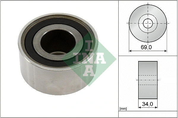Seade-/juhtrull, hammasrihm Schaeffler INA 532 0461 10