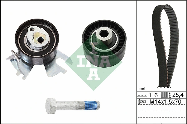 Hammasrihma komplekt Schaeffler INA 530 0449 10