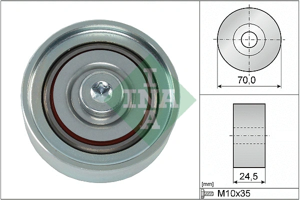 Seade-/juhtrull, soonrihm Schaeffler INA 532 0583 10